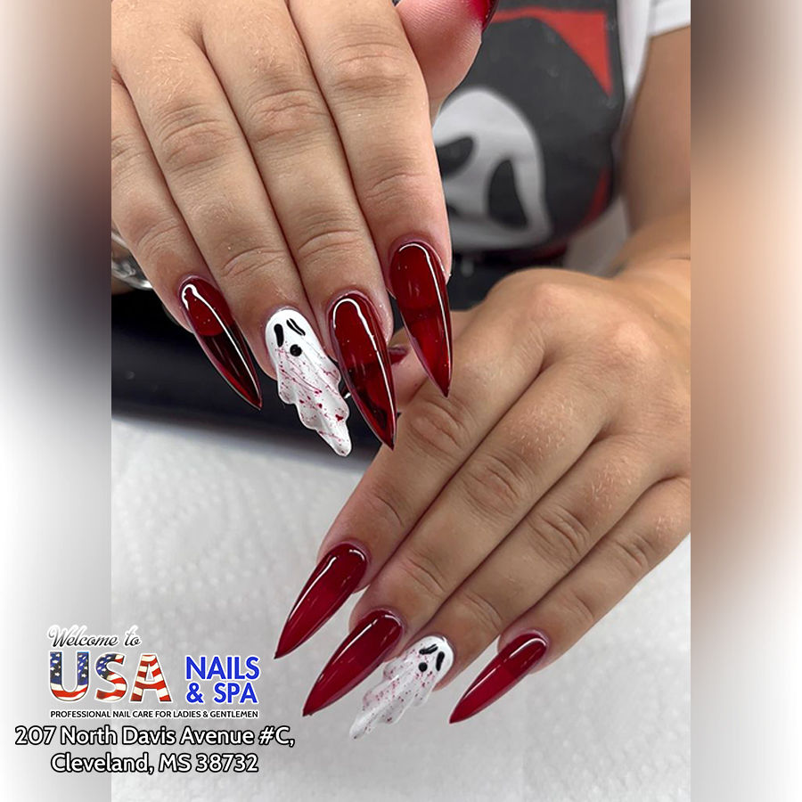 Halloween Nails at USA Nails